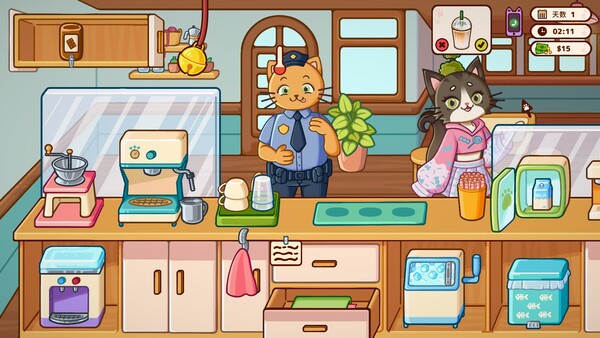 图片[2]-喵喵甜品屋 v1.2.2（Cats and Cups）免安装中文版-87软件库｜绿色软件+破解游戏下载站