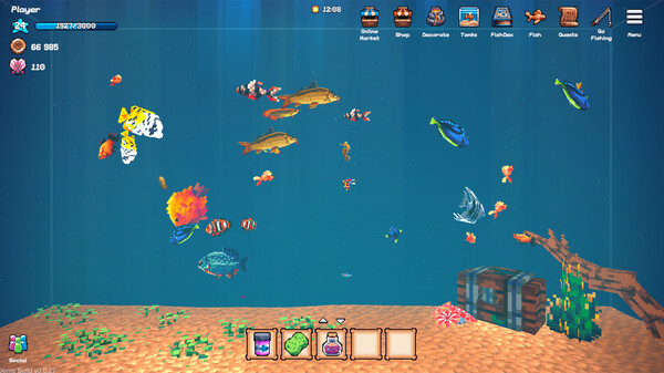 图片[2]-全球鱼友俱乐部：放置好时光 Build.21208957（Tiny Aquarium Social Fishkeeping）免安装中文版-87软件库｜绿色软件+破解游戏下载站