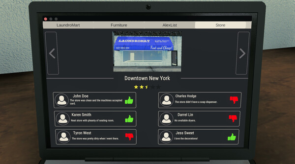 图片[4]-自助洗衣店模拟器 v1.0.0（Laundromat Simulator）免安装中文版-87软件库｜绿色软件+破解游戏下载站