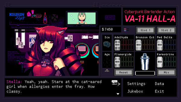 图片[3]-VA-11 HALL-A：赛博朋克酒保行动 v1.3（VA-11 Hall-A Cyberpunk Bartender Action）免安装中文版-87软件库｜绿色软件+破解游戏下载站