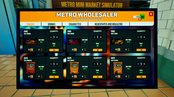 图片[5]-地铁迷你市场模拟器（Metro Mini Market Simulator）免安装中文版-87软件库｜绿色软件+破解游戏下载站
