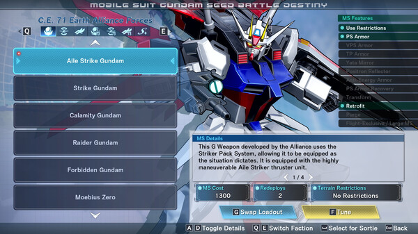 图片[5]-机动战士 GUNDAM SEED 激斗命运 复刻版 v1.0.1（MOBILE SUIT GUNDAM SEED BATTLE DESTINY REMASTERED）免安装中文版-87软件库｜绿色软件+破解游戏下载站