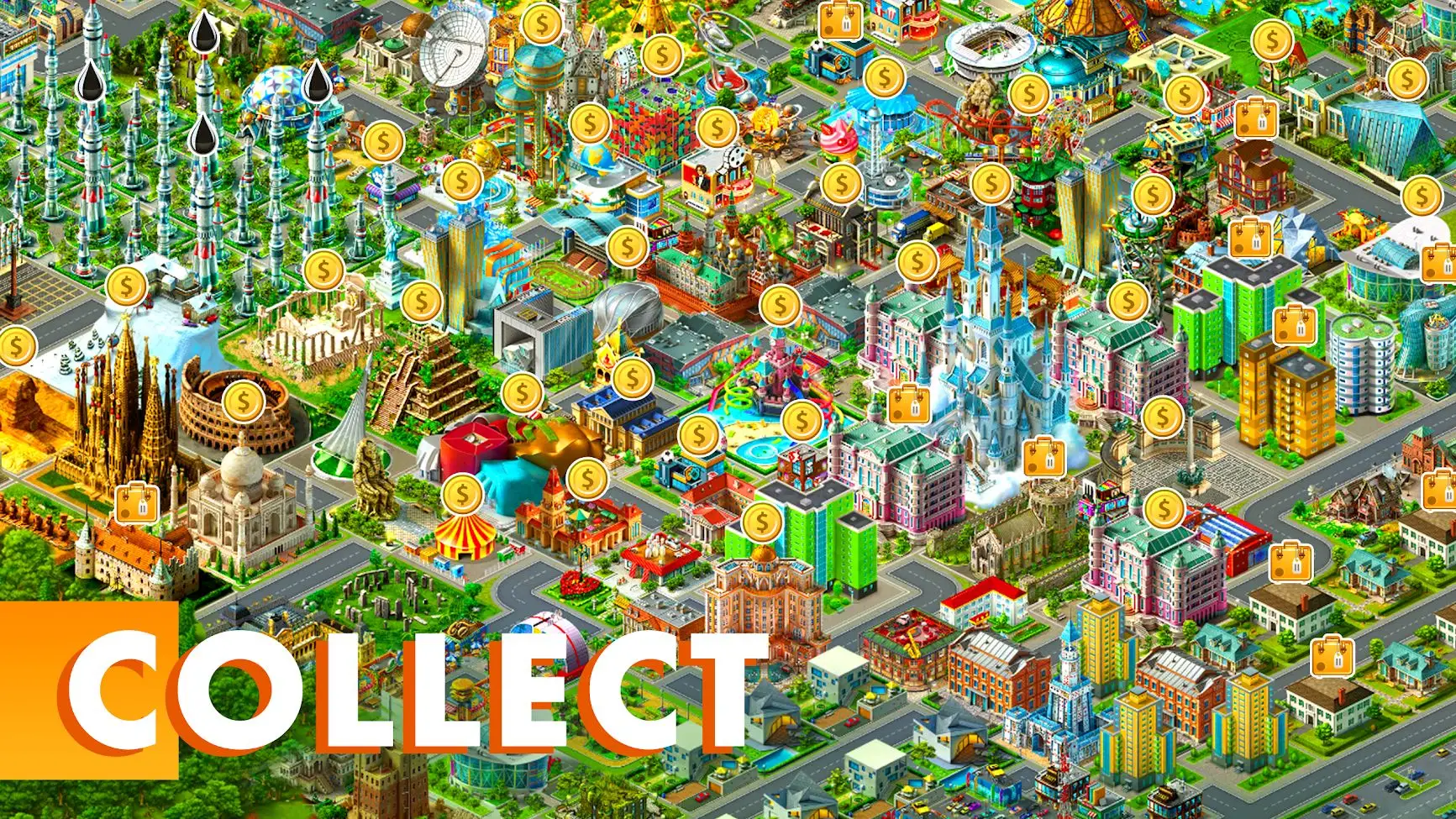 图片[2]-机场城市（无限金币钞票，提示谷歌断网一次就行了）-87软件库｜绿色软件+破解游戏下载站