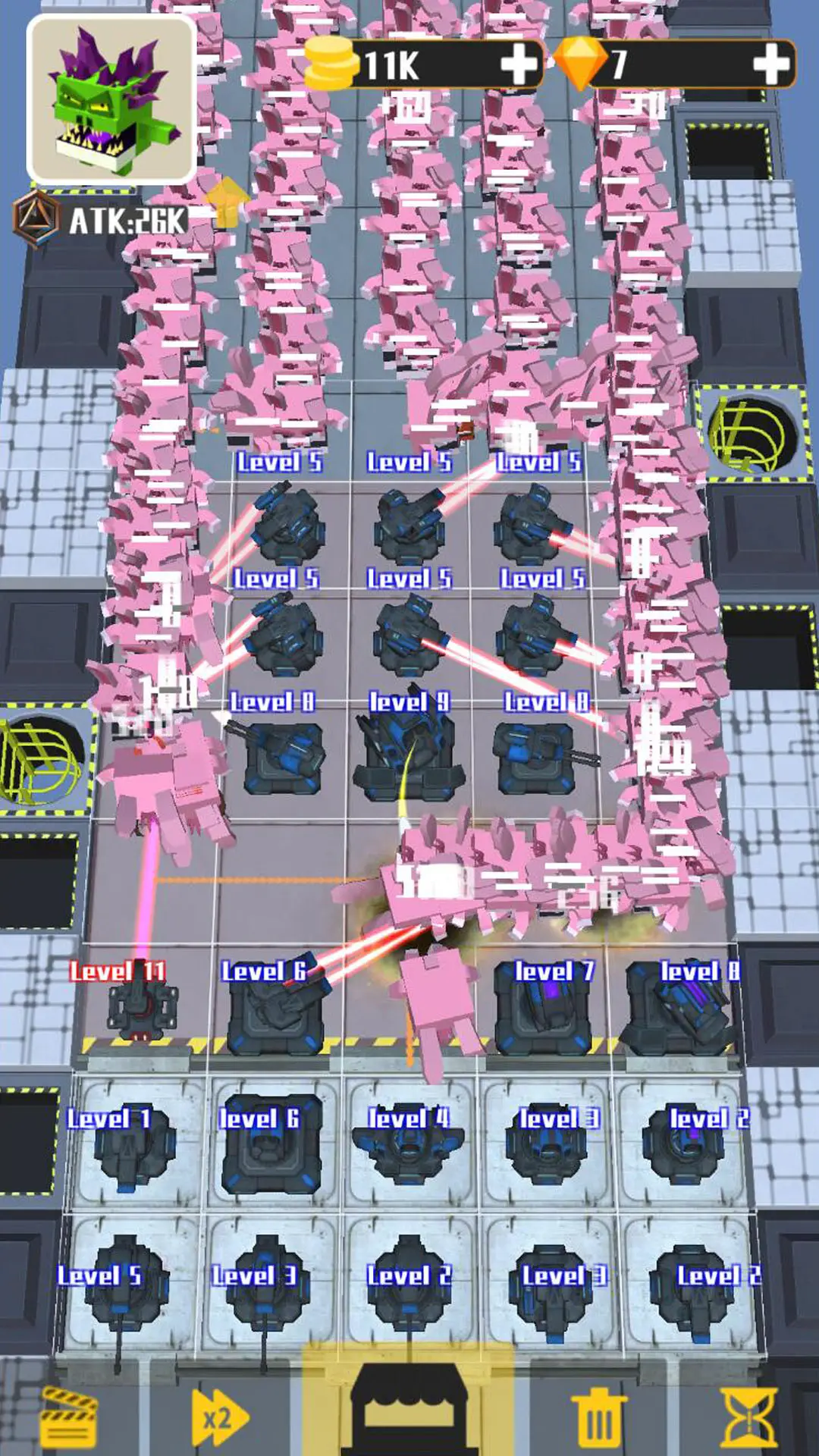 图片[2]-怪物突袭（内置MOD菜单）-87软件库｜绿色软件+破解游戏下载站