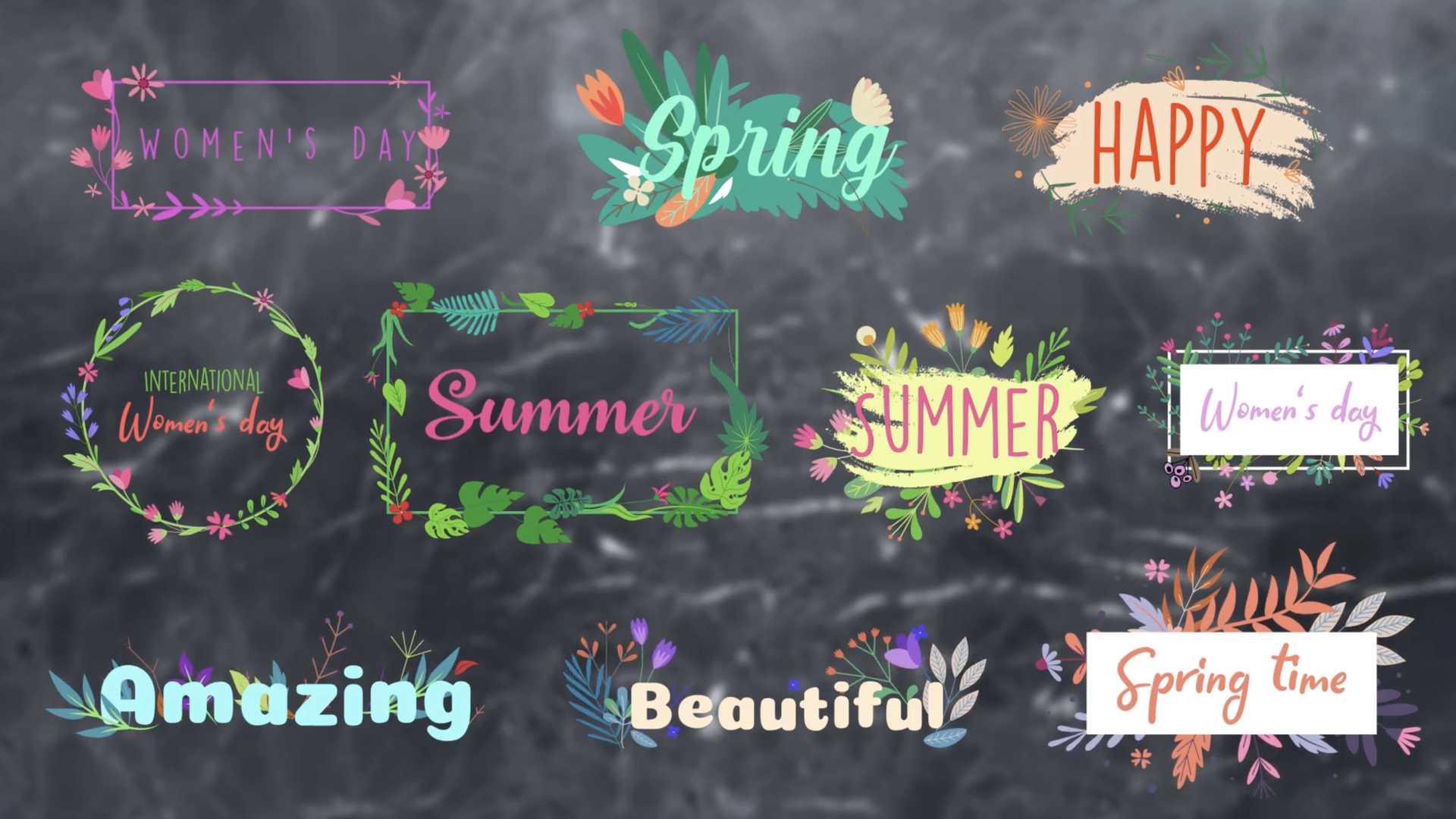 fcpx插件Flower Titles for Mac(小清新花卉文字标题动画字幕)-87软件库｜绿色软件+破解游戏下载站