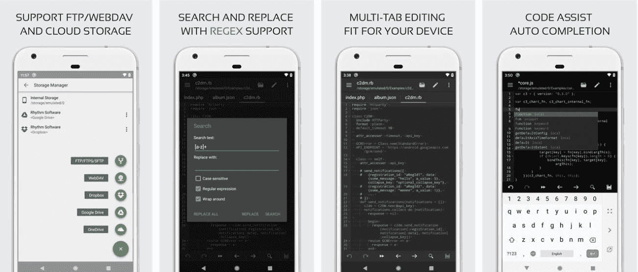 Code Editor 代码编辑器 v0.11.5 高级版-87软件库｜绿色软件+破解游戏下载站
