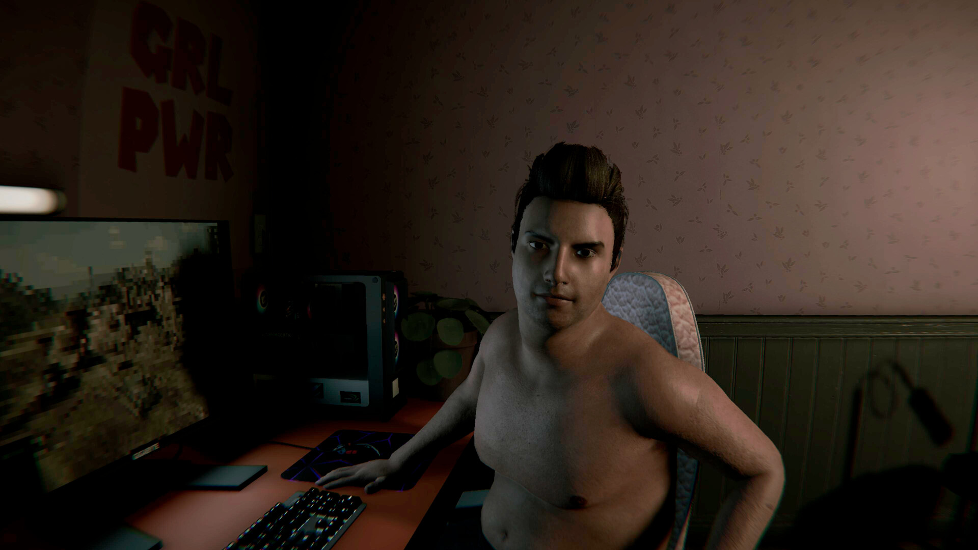 图片[4]-我在一个胖子的房子里醒来：他三十多岁，喜欢啤酒和游戏 Build.21197889（I woke up in the house of a fat man: he’s over 30 years ol-87软件库｜绿色软件+破解游戏下载站