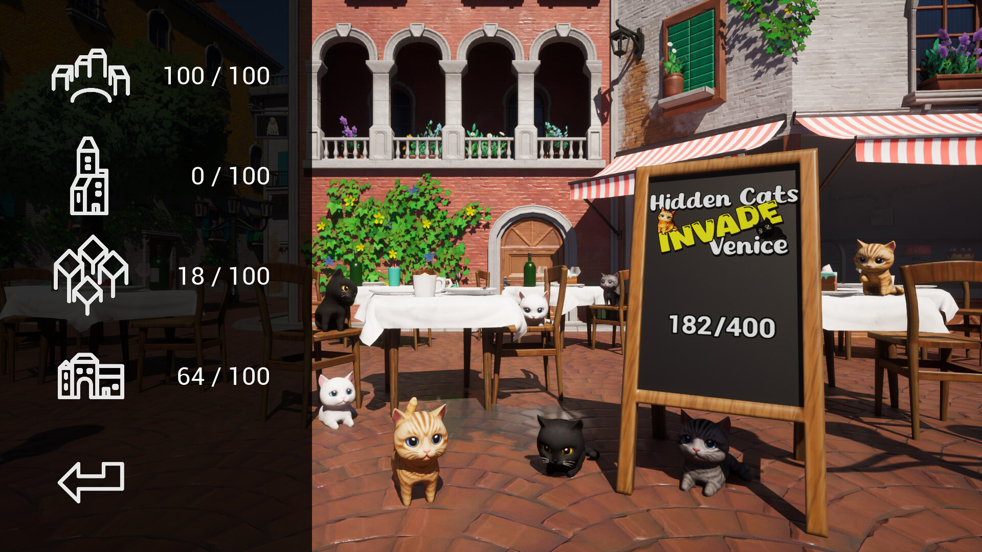 图片[4]-隐藏的猫咪入侵威尼斯 Build.15800712（Hidden Cats Invade Venice）免安装中文版-87软件库｜绿色软件+破解游戏下载站