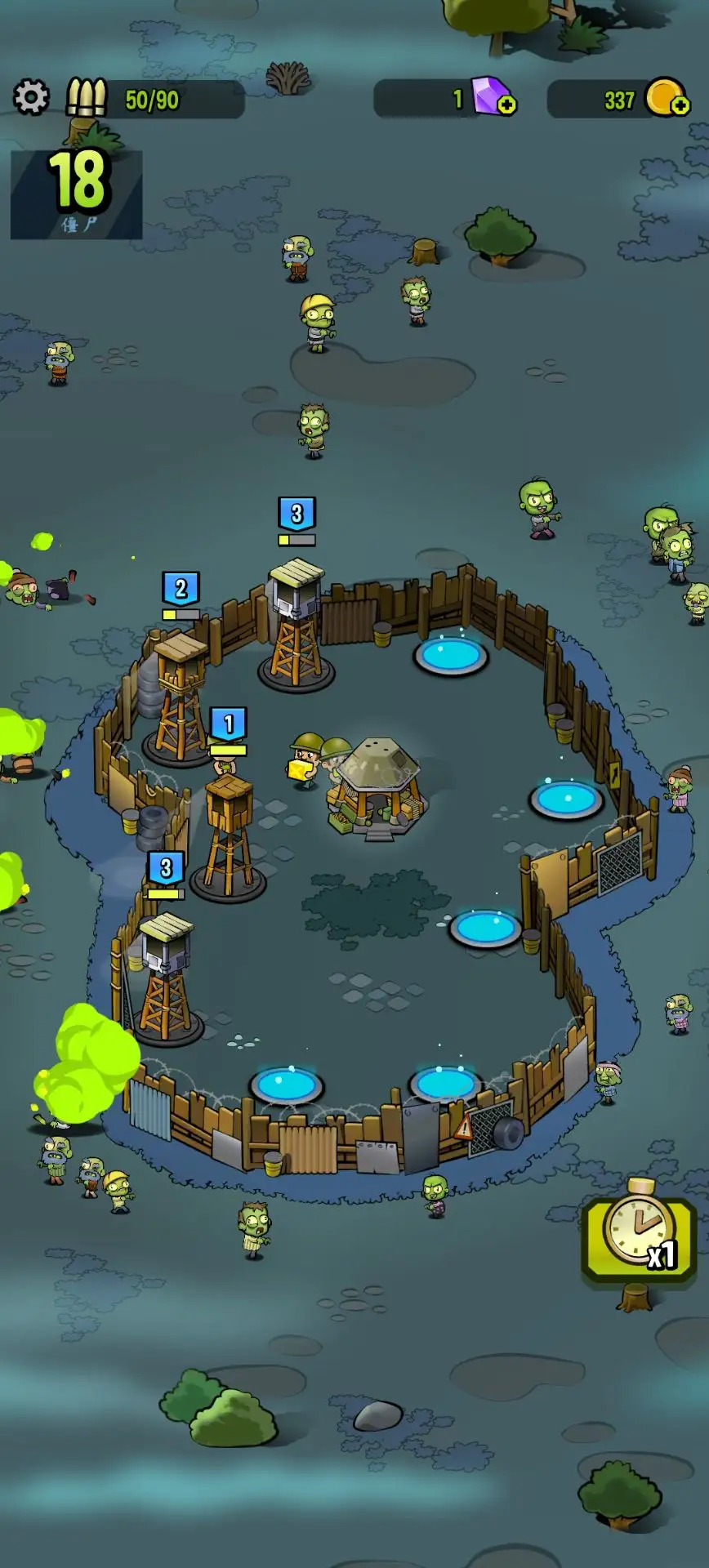 僵尸塔（内置作弊菜单）-87软件库｜绿色软件+破解游戏下载站