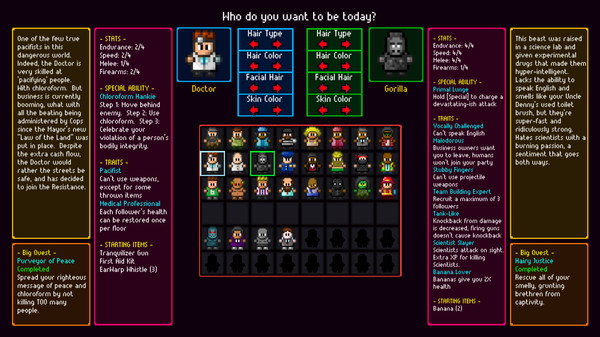 图片[4]-地痞街区 PC/手机双端 单机+联机 v99h 全DLC（Streets of Rogue）免安装中文版-87软件库｜绿色软件+破解游戏下载站