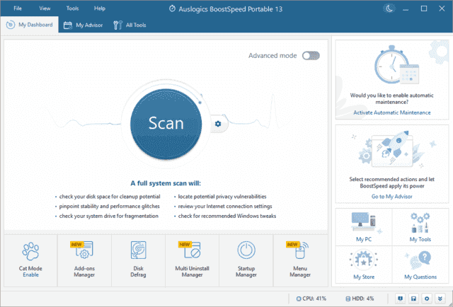 Auslogics BoostSpeed(优化电脑性能) v14.2.0.6 便携版-87软件库｜绿色软件+破解游戏下载站