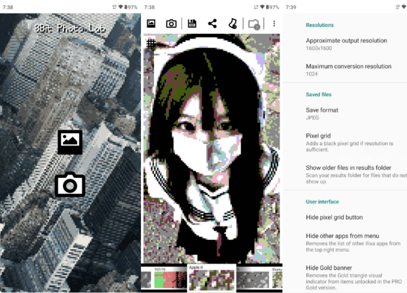 8Bit Photo Lab 像素风格照片 v1.11 解锁高级版-87软件库|绿色软件+破解游戏下载站