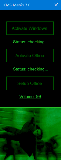 KMS Matrix(windows/office⼀键激活⼯具) v7.1 绿色版-87软件库|绿色软件+破解游戏下载站