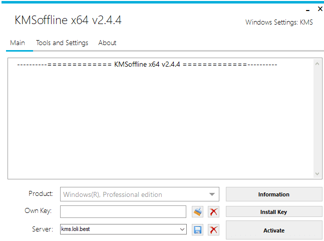 KMSOffline(激活Windows和Office系列产品) v2.4.4 绿色版-87软件库｜绿色软件+破解游戏下载站