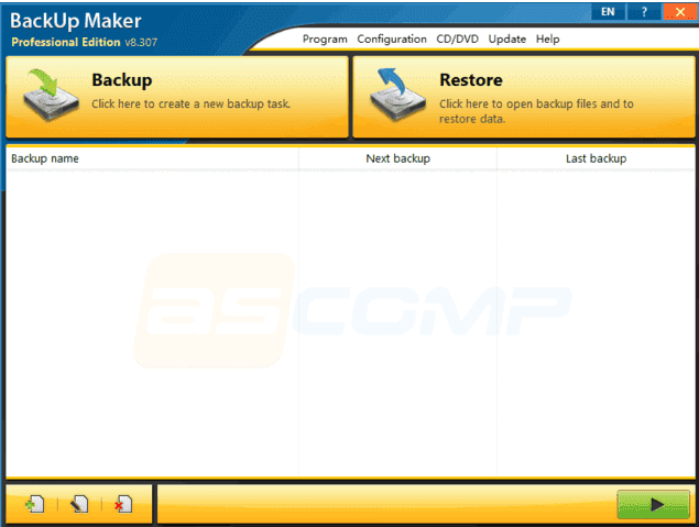ASCOMP BackUp Maker(强大备份软件) Pro v8.309 便携版-87软件库｜绿色软件+破解游戏下载站