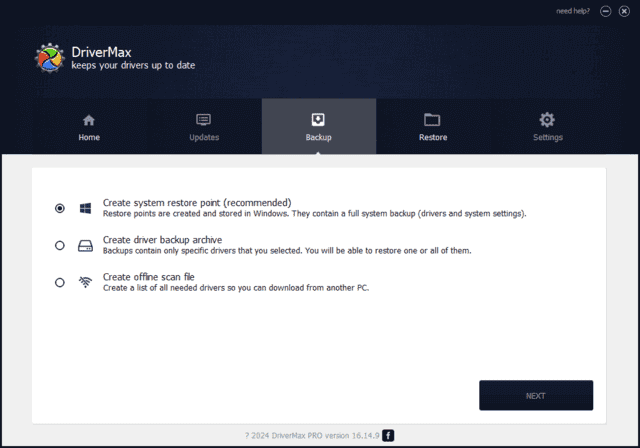 DriverMax(驱动程序升级和备份工具) v16.21.0.24 便携版-87软件库|绿色软件+破解游戏下载站