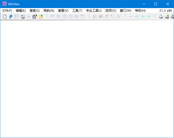 WinHex(十六进制编辑器) v21.6 中文绿色版-87软件库｜绿色软件+破解游戏下载站
