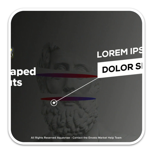 FCPX插件Box Shaped Call Out Titles(几何便签标题模板)-87软件库｜绿色软件+破解游戏下载站