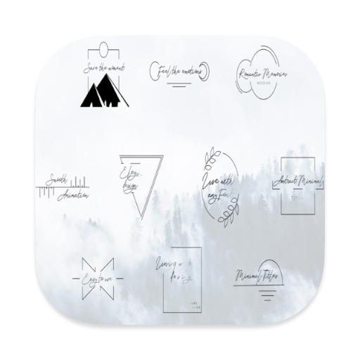 fcpx插件:10个简洁文字字幕标题Minimal Titles for fcpx-87软件库｜绿色软件+破解游戏下载站