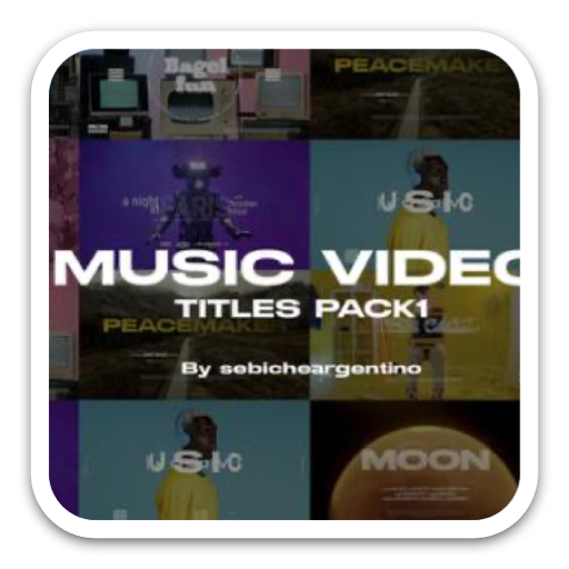 FCPX插件：动作标题模版Music Video Titles pack 1 Mac-87软件库｜绿色软件+破解游戏下载站