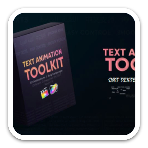 FCPX插件:Text Animation Toolkit Mac多元素文字动画工具包-87软件库｜绿色软件+破解游戏下载站
