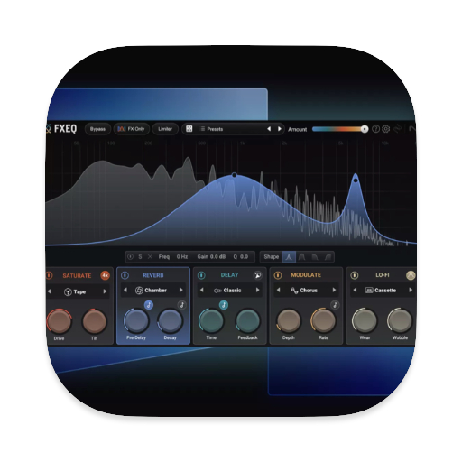 iZotope FXEQ for Mac(多重效果插件) v1.0.0 激活版-87软件库|绿色软件+破解游戏下载站