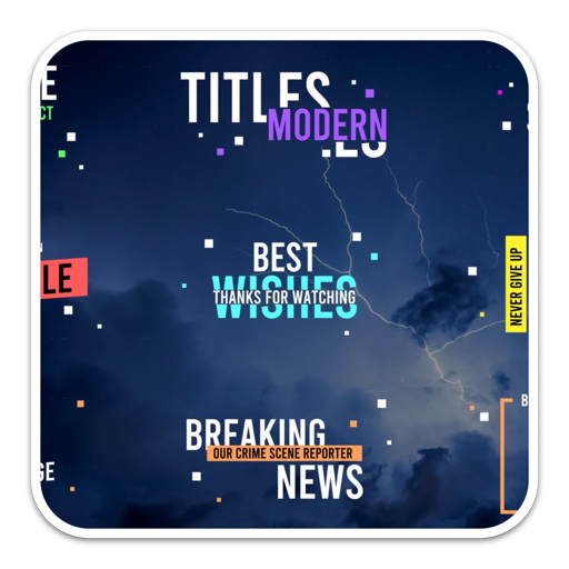 FCPX标题Modern Titles Mac(现代风格标题模板)-87软件库｜绿色软件+破解游戏下载站