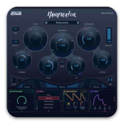 Infected Mushroom Manipulator for Mac(人声转换处理器) v1.4.7激活版-87软件库｜绿色软件+破解游戏下载站