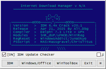 IDM 6.4x by Ali.Dbg(IDM激活工具最新版) v20.5 绿色版-87软件库|绿色软件+破解游戏下载站