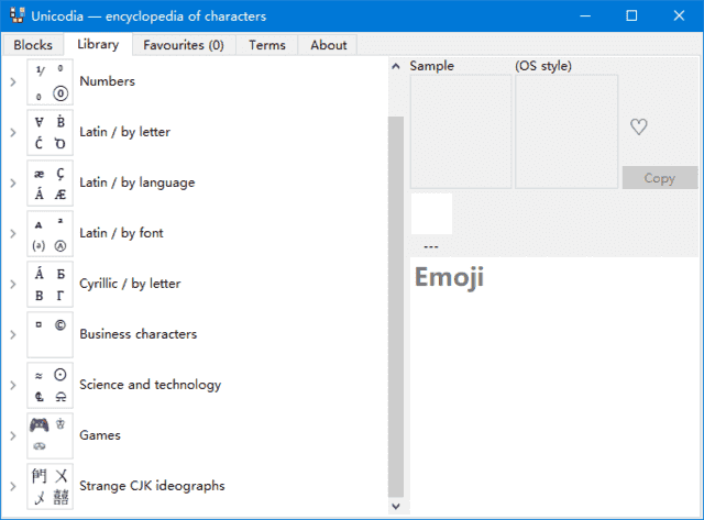 Unicodia(Unicode字符查询工具) v3.1.0 绿色版-87软件库｜绿色软件+破解游戏下载站