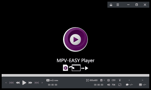 MPV-EASY Player(多媒体播放器) v0.41.0.3 中文绿色版-87软件库｜绿色软件+破解游戏下载站
