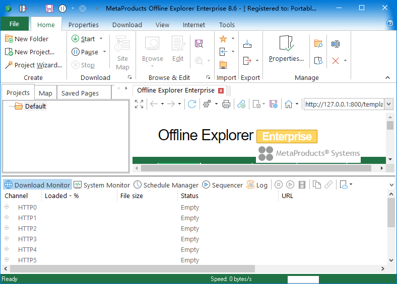 Offline Explorer(离线浏览工具) Enterprise v8.8.0.5012 便携版-87软件库｜绿色软件+破解游戏下载站