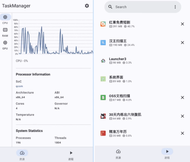 TaskManager 任务管理器 v1.3.4-87软件库｜绿色软件+破解游戏下载站